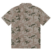 Pantera Polish Desert CAMO Unisex Short-Sleeve Button Shirt - Button-Up