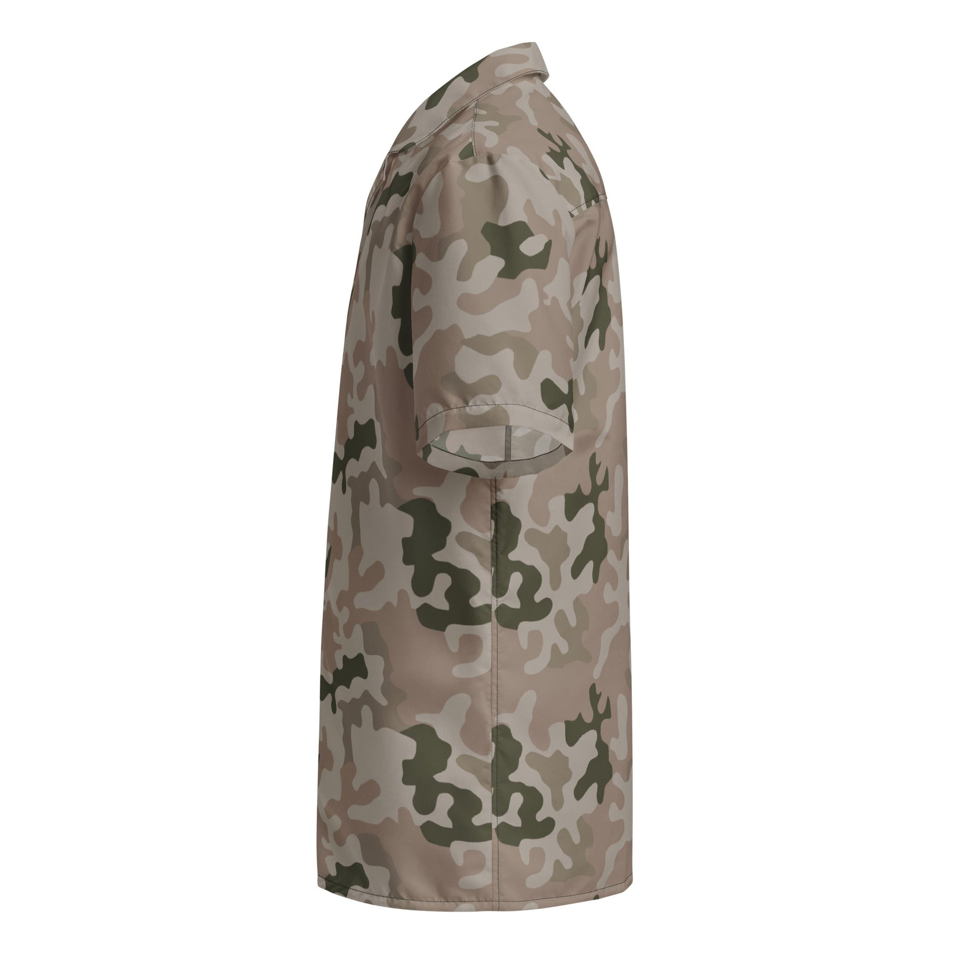 Polish Pantera Desert CAMO Unisex button shirt - Button Shirts