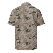 Pantera Polish Desert CAMO Unisex Short-Sleeve Button Shirt - Button-Up