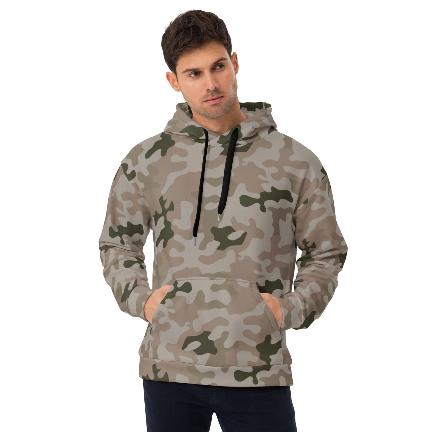 Polish Pantera Desert CAMO Unisex Hoodie - 2XS - Hoodies