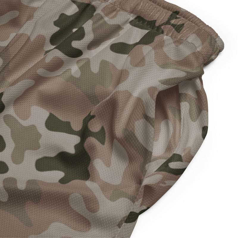 Pantera Polish Desert CAMO Unisex Mesh Shorts