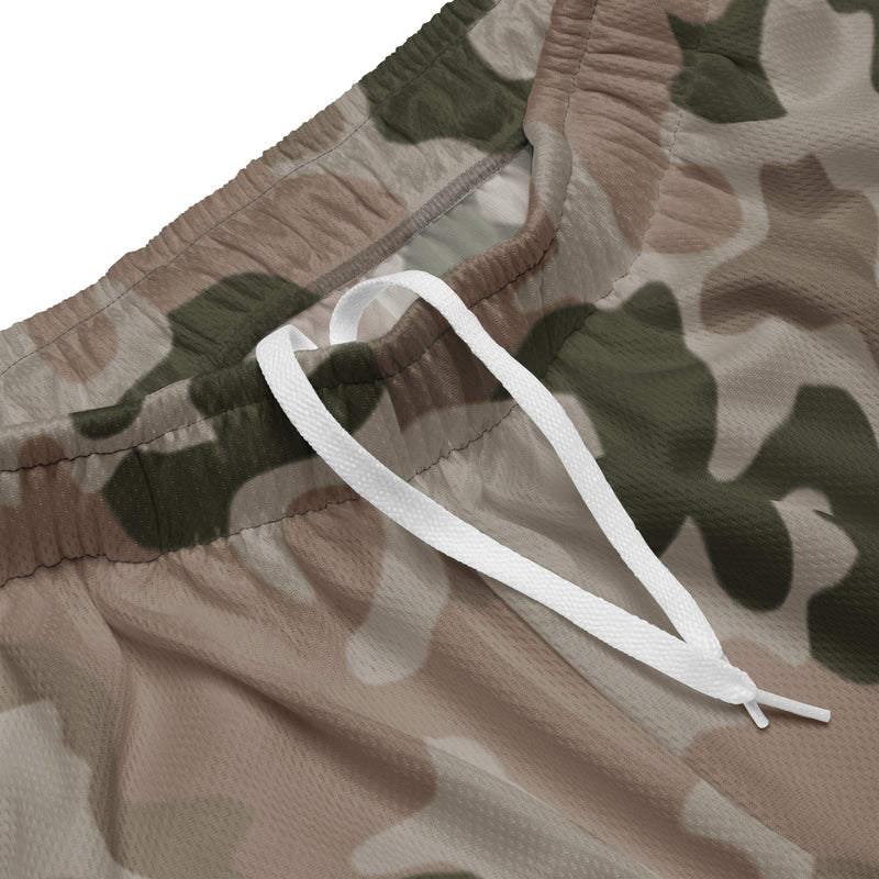 Pantera Polish Desert CAMO Unisex Mesh Shorts