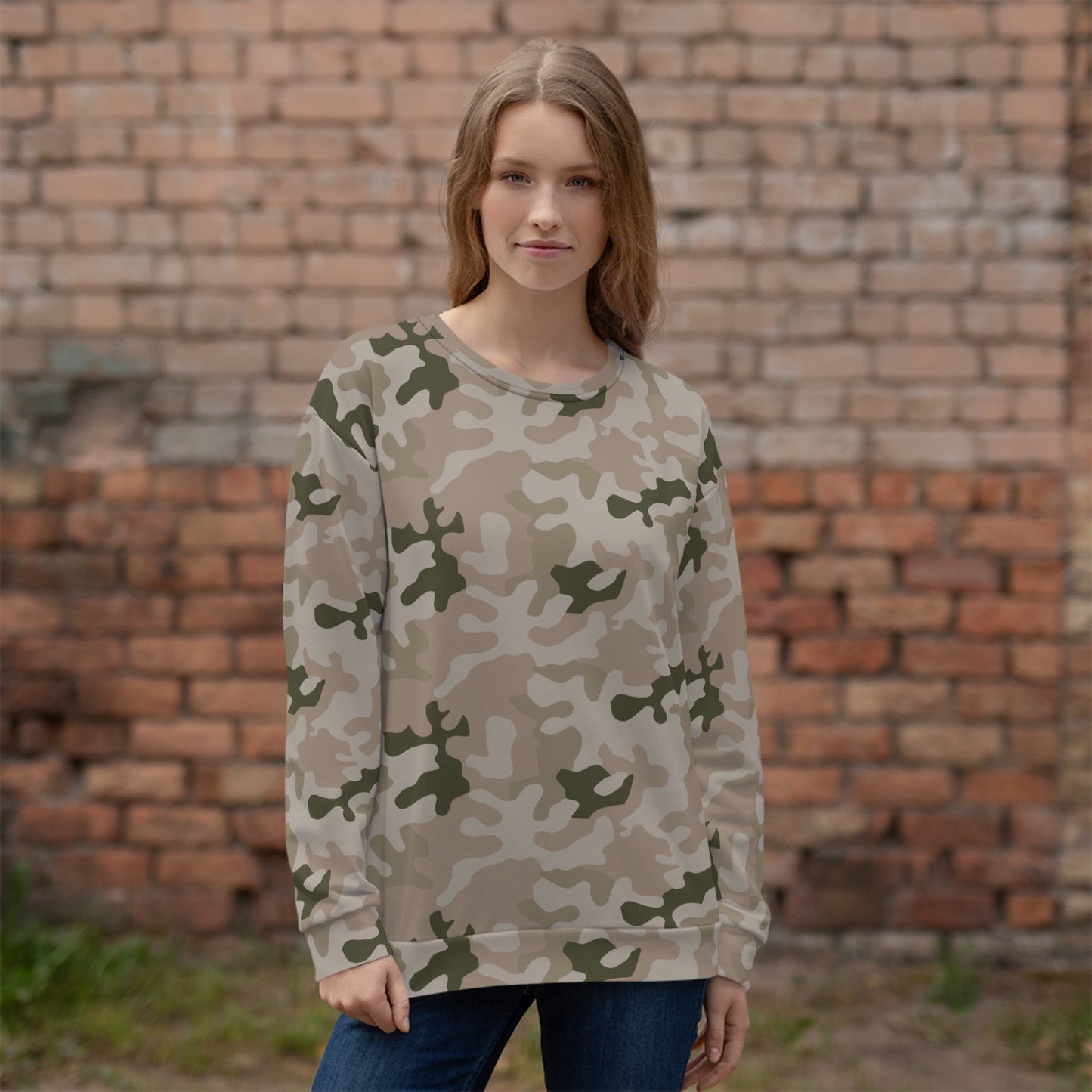 Polish Pantera Desert CAMO Unisex Sweatshirt - Sweatshirts