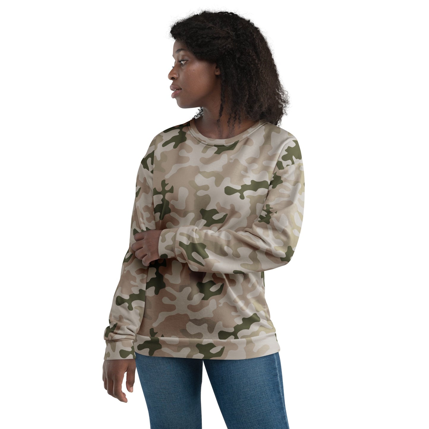 Polish Pantera Desert CAMO Unisex Sweatshirt - Sweatshirts
