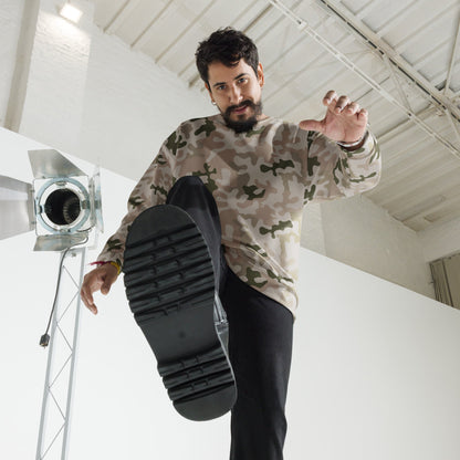 Polish Pantera Desert CAMO Unisex Sweatshirt - Sweatshirts