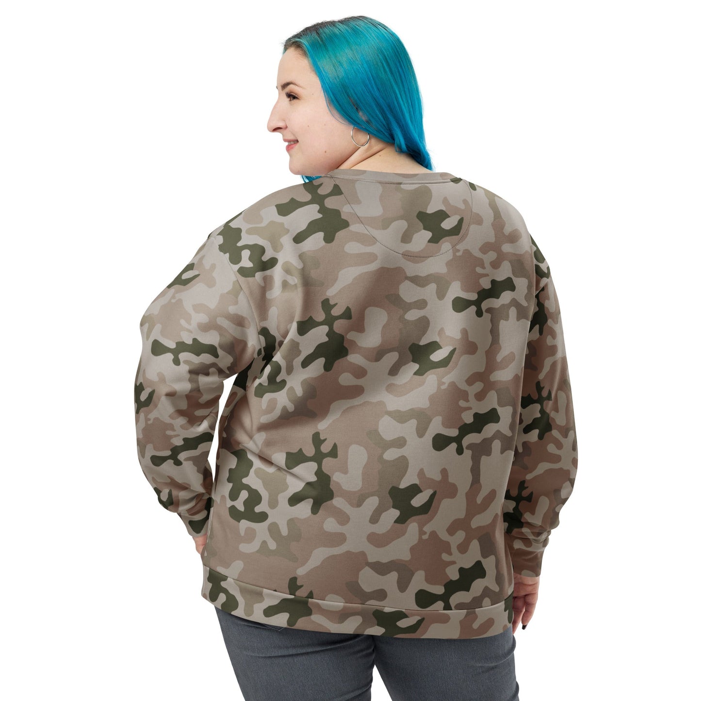Polish Pantera Desert CAMO Unisex Sweatshirt - Sweatshirts