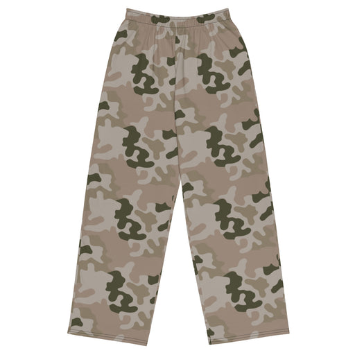 Pantera Polish Desert CAMO Unisex Wide-Leg Leisure Pants - 2XS - Pant