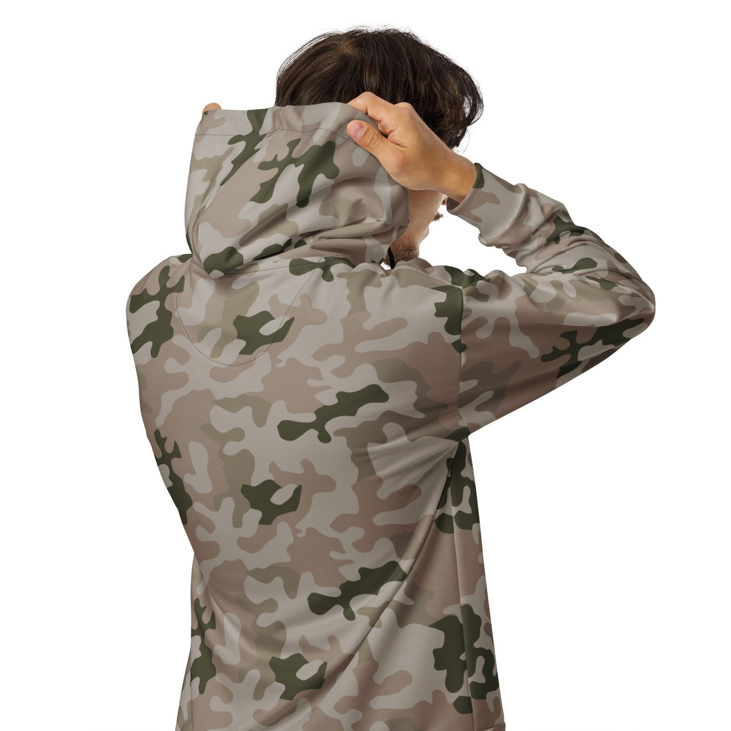 Polish Pantera Desert CAMO Unisex zip hoodie - Zip Hoodies