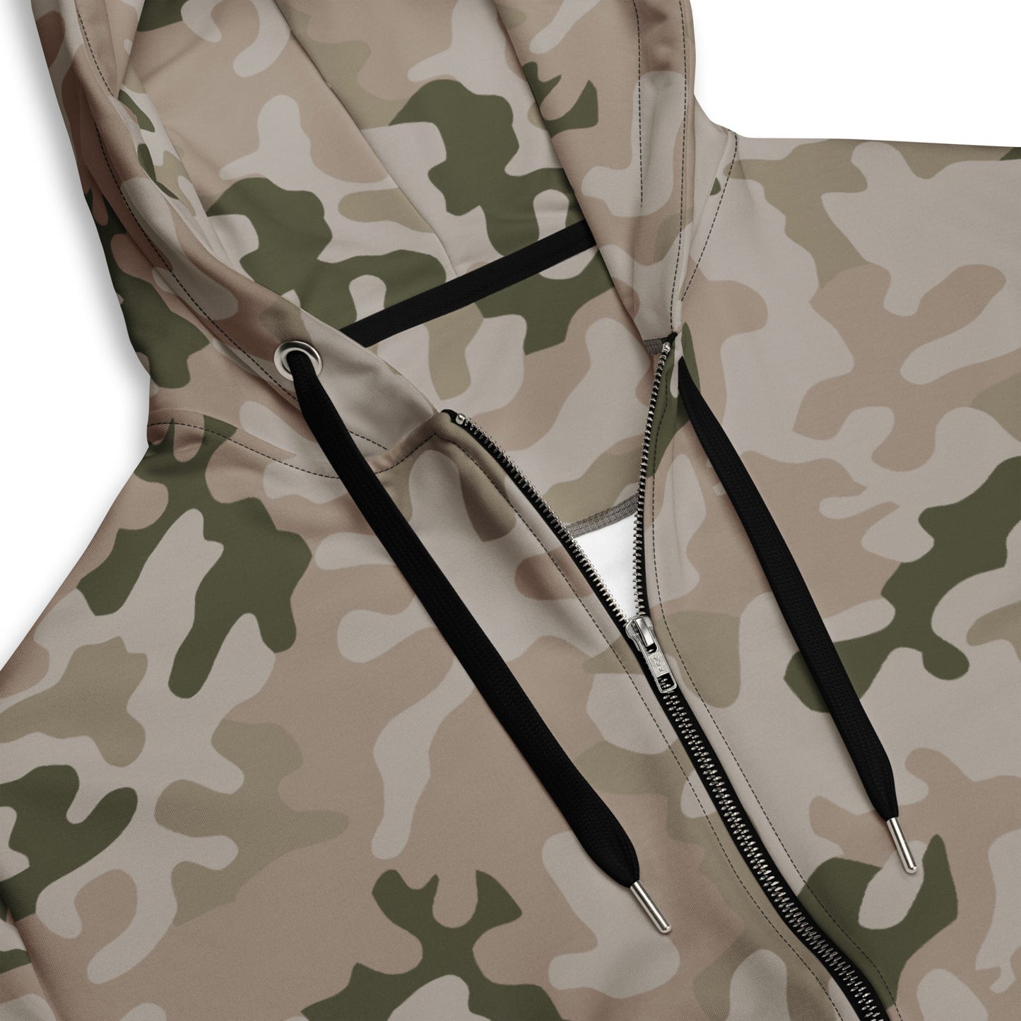 Polish Pantera Desert CAMO Unisex zip hoodie - Zip Hoodies