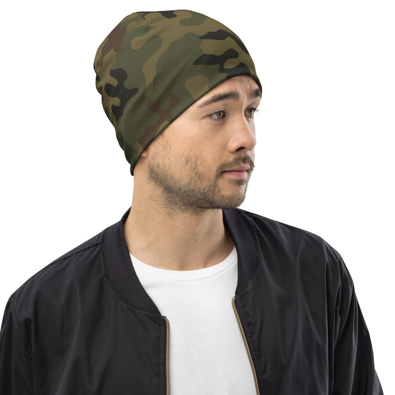 Pantera WZ93 Polish Woodland CAMO Beanie - Head