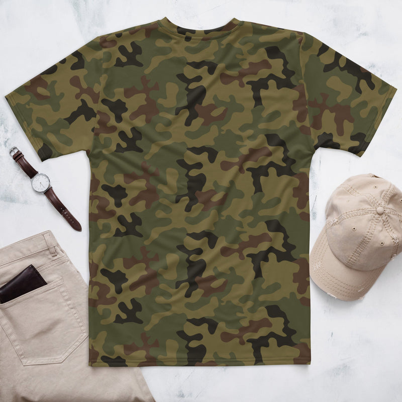 Pantera WZ93 Polish Woodland CAMO Mens T-Shirt