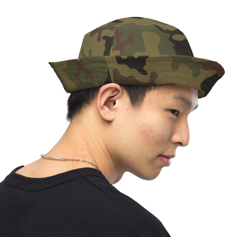 Pantera WZ93 Polish Woodland CAMO Reversible Bucket Hat - Head