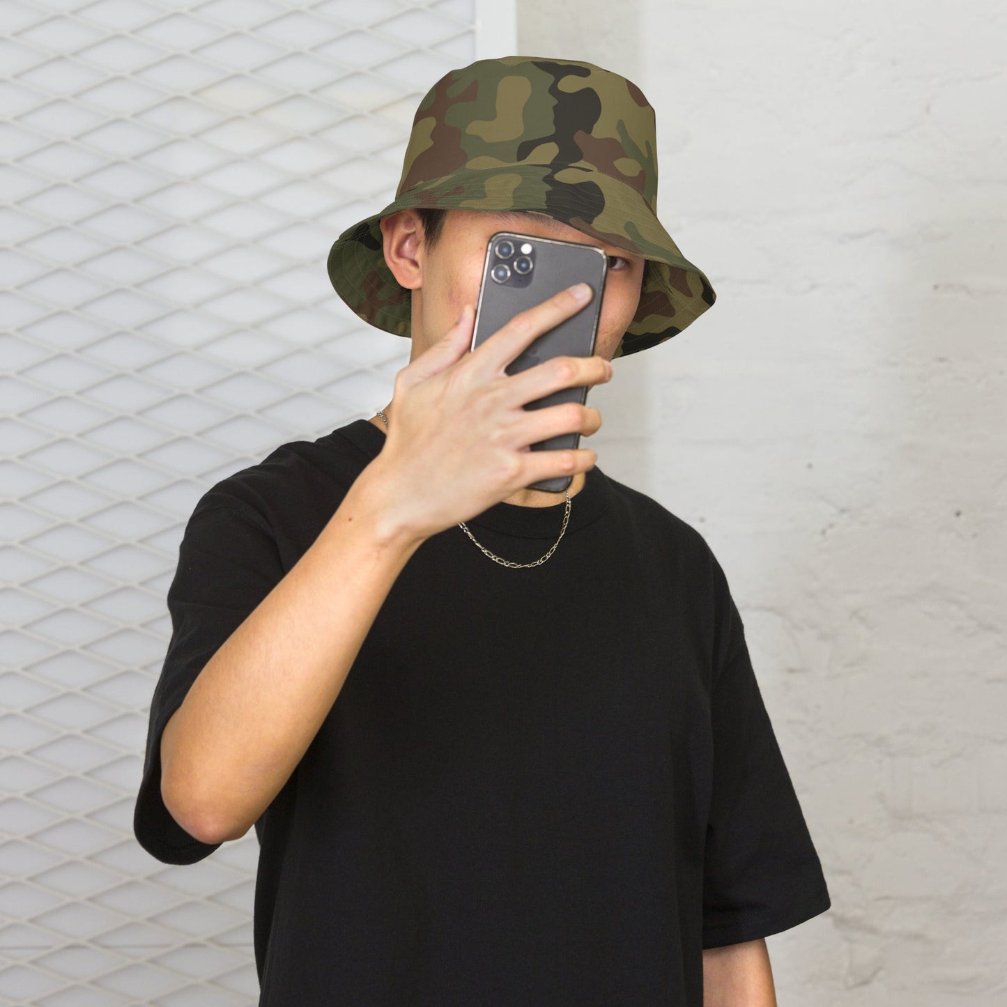 Polish Pantera WZ93 CAMO Reversible bucket hat - Bucket Hats