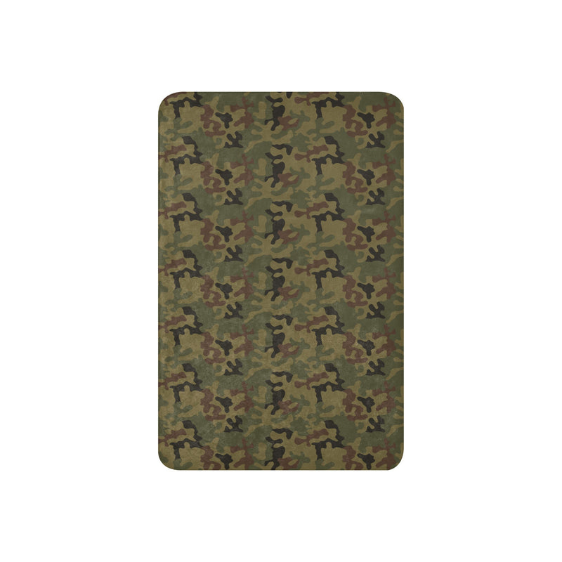 Pantera WZ93 Polish Woodland CAMO Sherpa Blanket