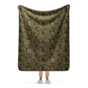 Pantera WZ93 Polish Woodland CAMO Sherpa Blanket - 50″×60″