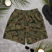 Pantera WZ93 Polish Woodland CAMO Unisex Athletic Long Shorts