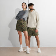 Pantera WZ93 Polish Woodland CAMO Unisex Athletic Long Shorts