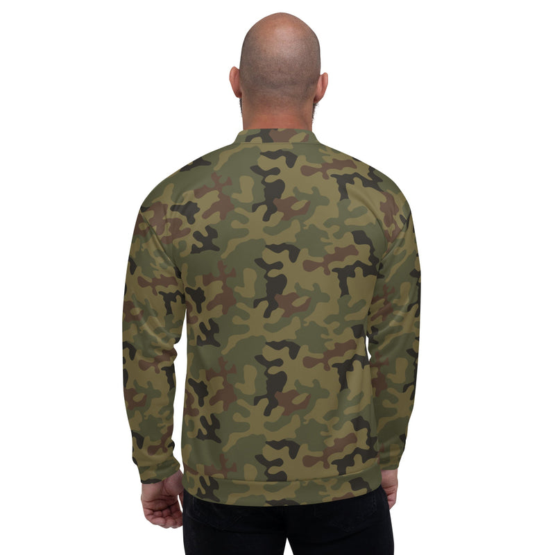 Pantera WZ93 Polish Woodland CAMO Unisex Bomber Jacket