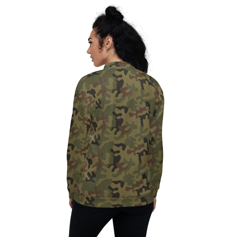 Pantera WZ93 Polish Woodland CAMO Unisex Bomber Jacket