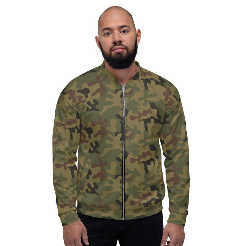 Pantera WZ93 Polish Woodland CAMO Unisex Bomber Jacket