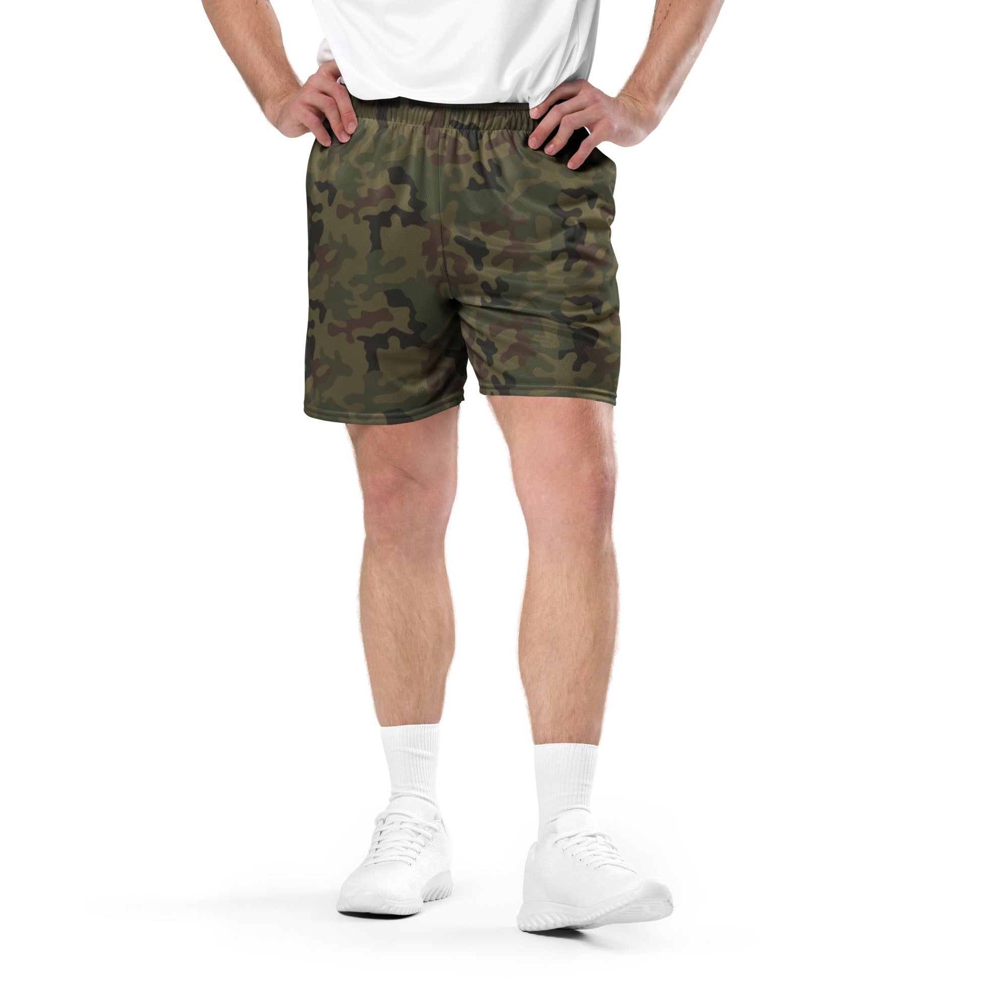 Polish Pantera WZ93 CAMO Unisex mesh shorts - 2XS - Mesh Shorts