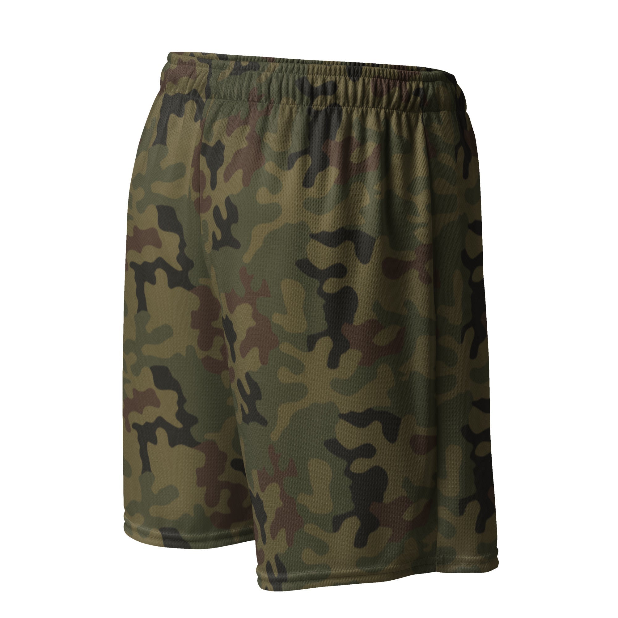 CAMO HQ - Pantera WZ93 Polish Woodland CAMO Unisex Mesh Shorts