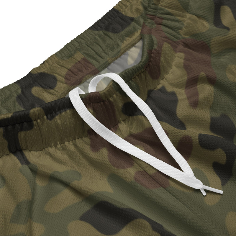 Pantera WZ93 Polish Woodland CAMO Unisex Mesh Shorts