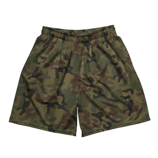Pantera WZ93 Polish Woodland CAMO Unisex Mesh Shorts