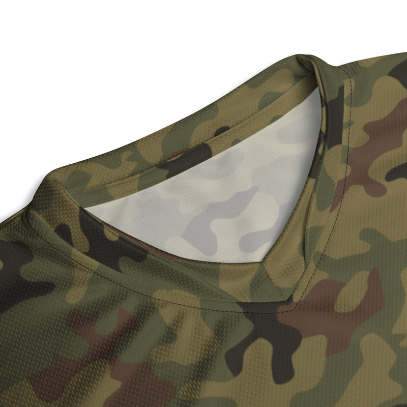 Pantera WZ93 Polish Woodland CAMO Unisex Sports Jersey