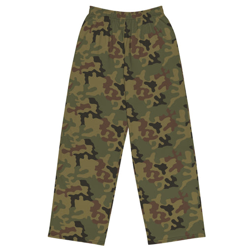 Pantera WZ93 Polish Woodland CAMO Unisex Wide-Leg Leisure Pants - 2XS - Pant