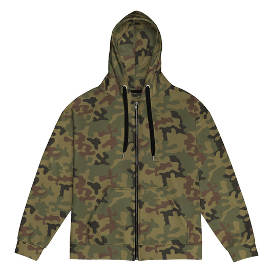 Polish Pantera WZ93 CAMO Unisex zip hoodie 2XS Zip Hoodies