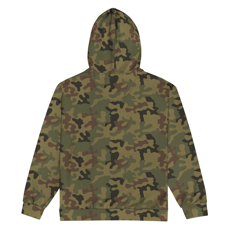 Pantera WZ93 Polish Woodland CAMO Unisex Zip Hoodie
