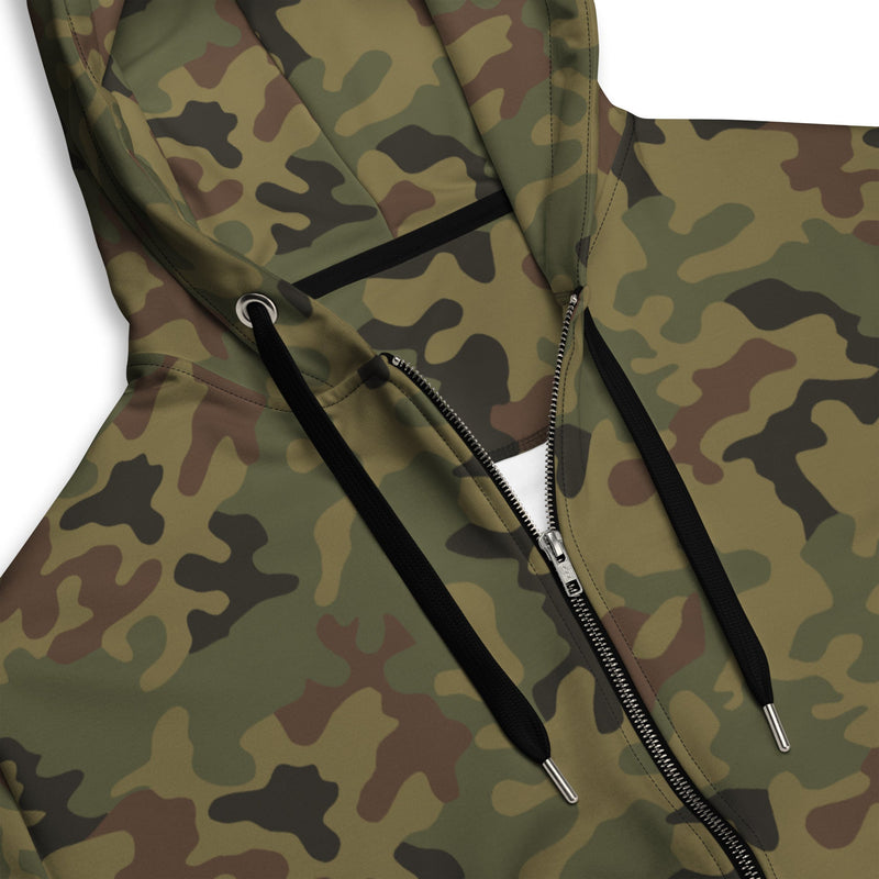 Pantera WZ93 Polish Woodland CAMO Unisex Zip Hoodie