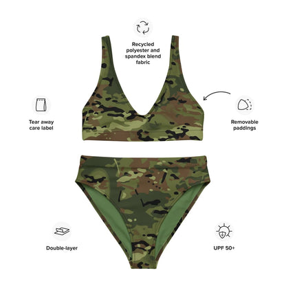Polish SG-14 Border Guard CAMO high-waisted bikini - Womens High-Waisted Bikini