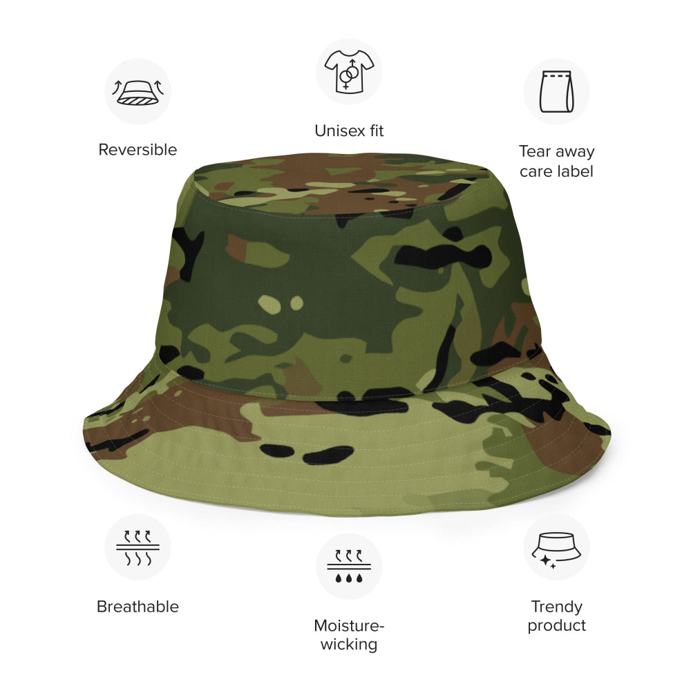 Polish SG-14 Border Guard CAMO Reversible bucket hat - Bucket Hat