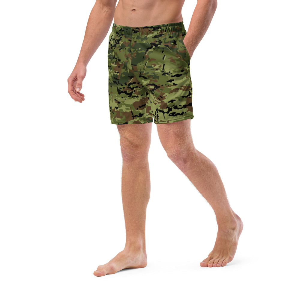 Polish SG-14 Border Guard CAMO swim trunks - Mens Swim Trunks