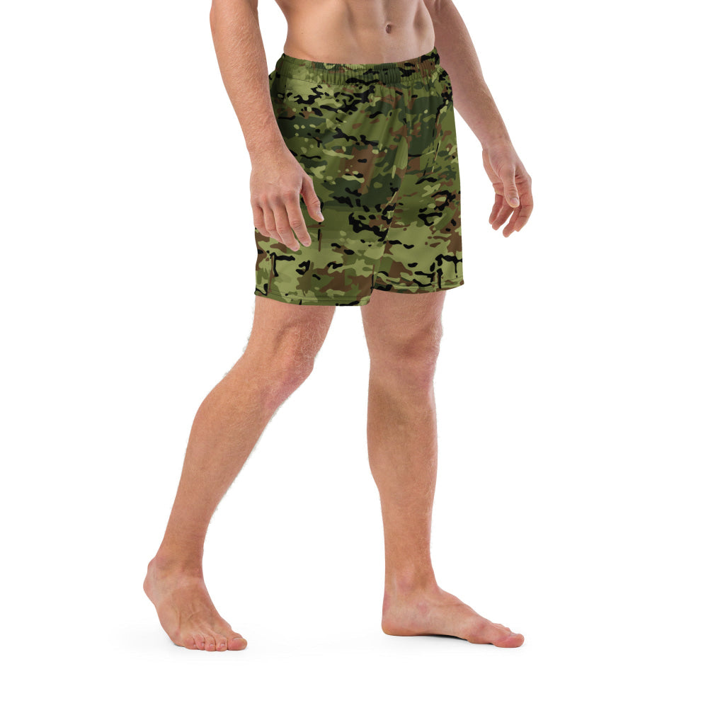 Polish SG-14 Border Guard CAMO swim trunks - Mens Swim Trunks