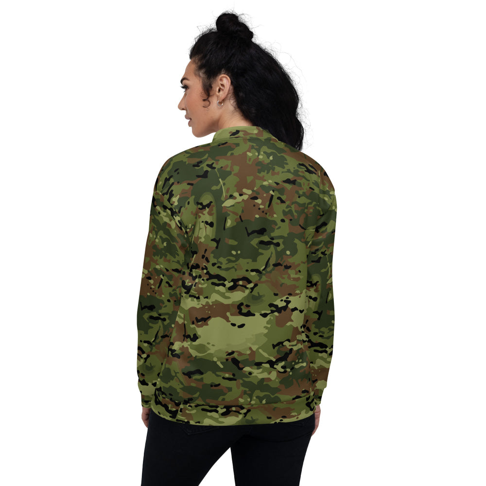 Polish SG-14 Border Guard CAMO Unisex Bomber Jacket