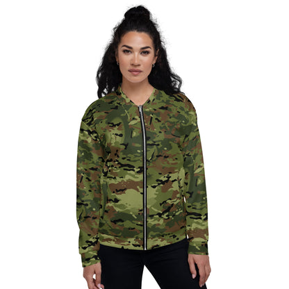 Polish SG-14 Border Guard CAMO Unisex Bomber Jacket