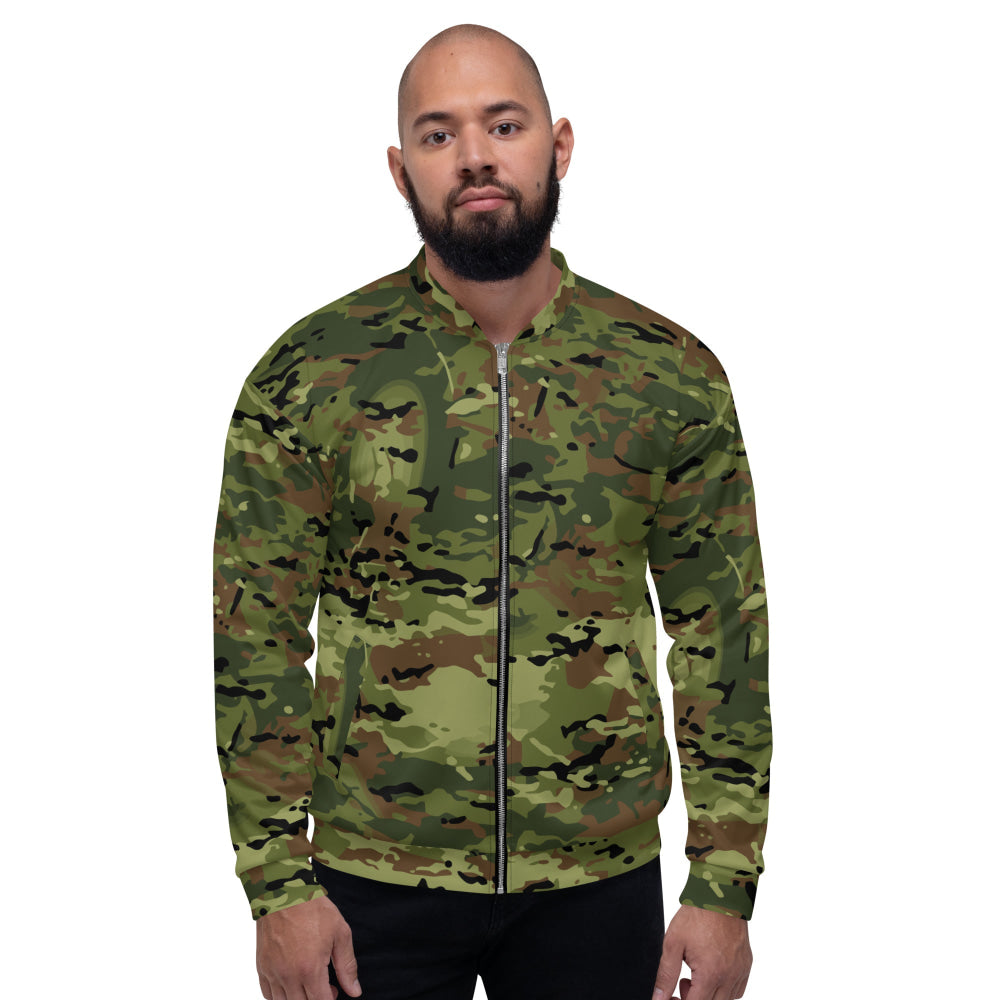 Polish SG-14 Border Guard CAMO Unisex Bomber Jacket