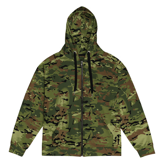 Polish SG-14 Border Guard CAMO Unisex zip hoodie - Zip Hoodie