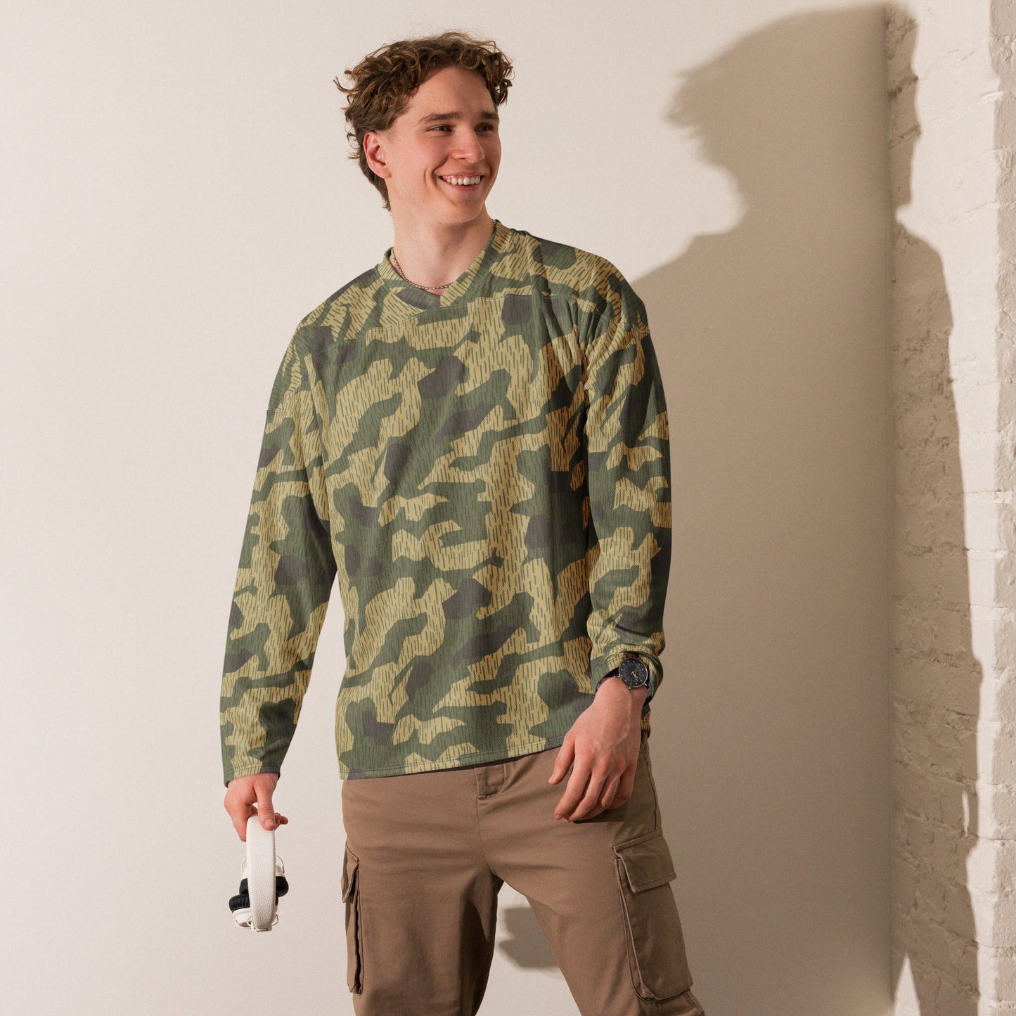 Polish Splittermuster WZ56 CAMO hockey fan jersey Hockey Jerseys