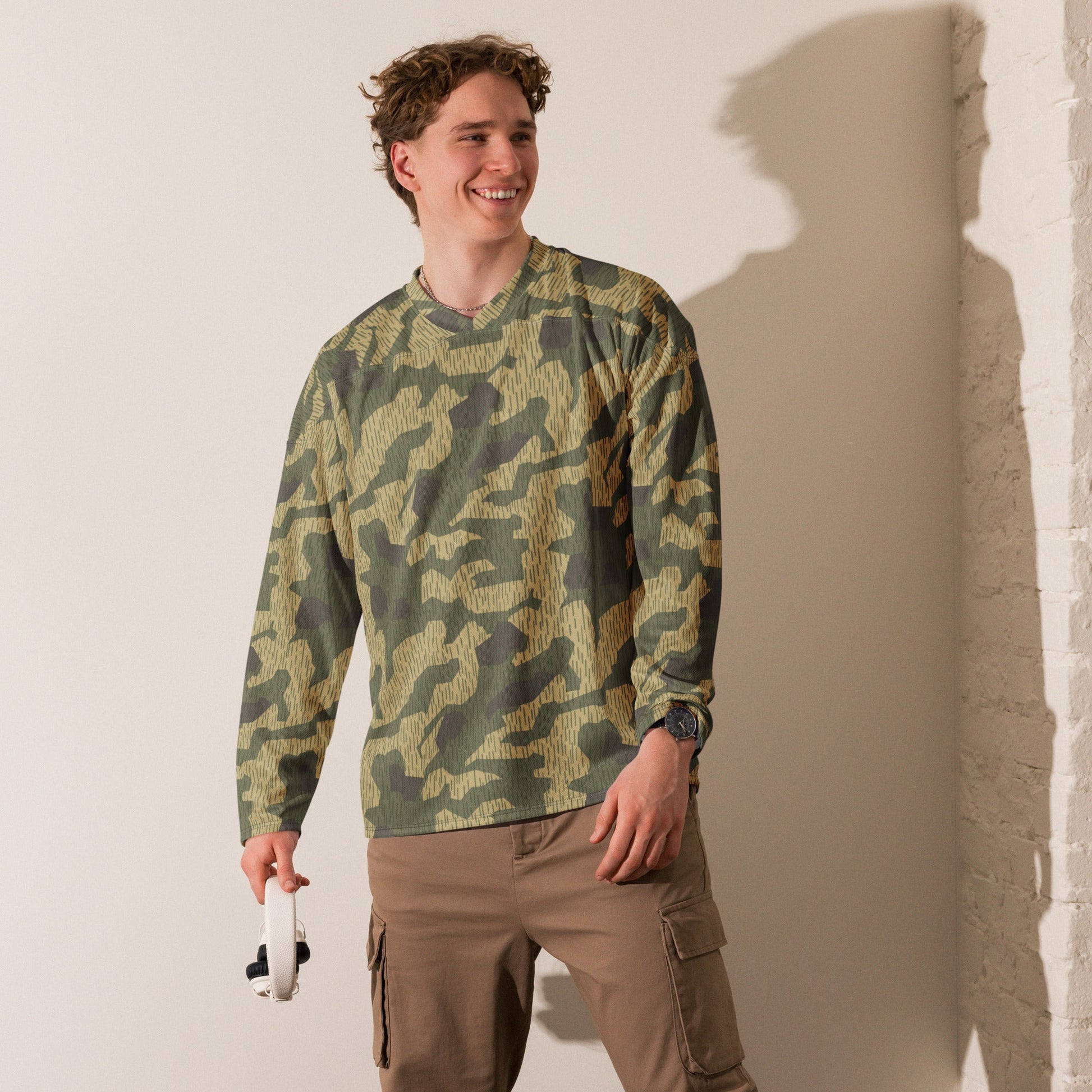 Polish Splittermuster WZ56 CAMO hockey fan jersey Hockey Jerseys