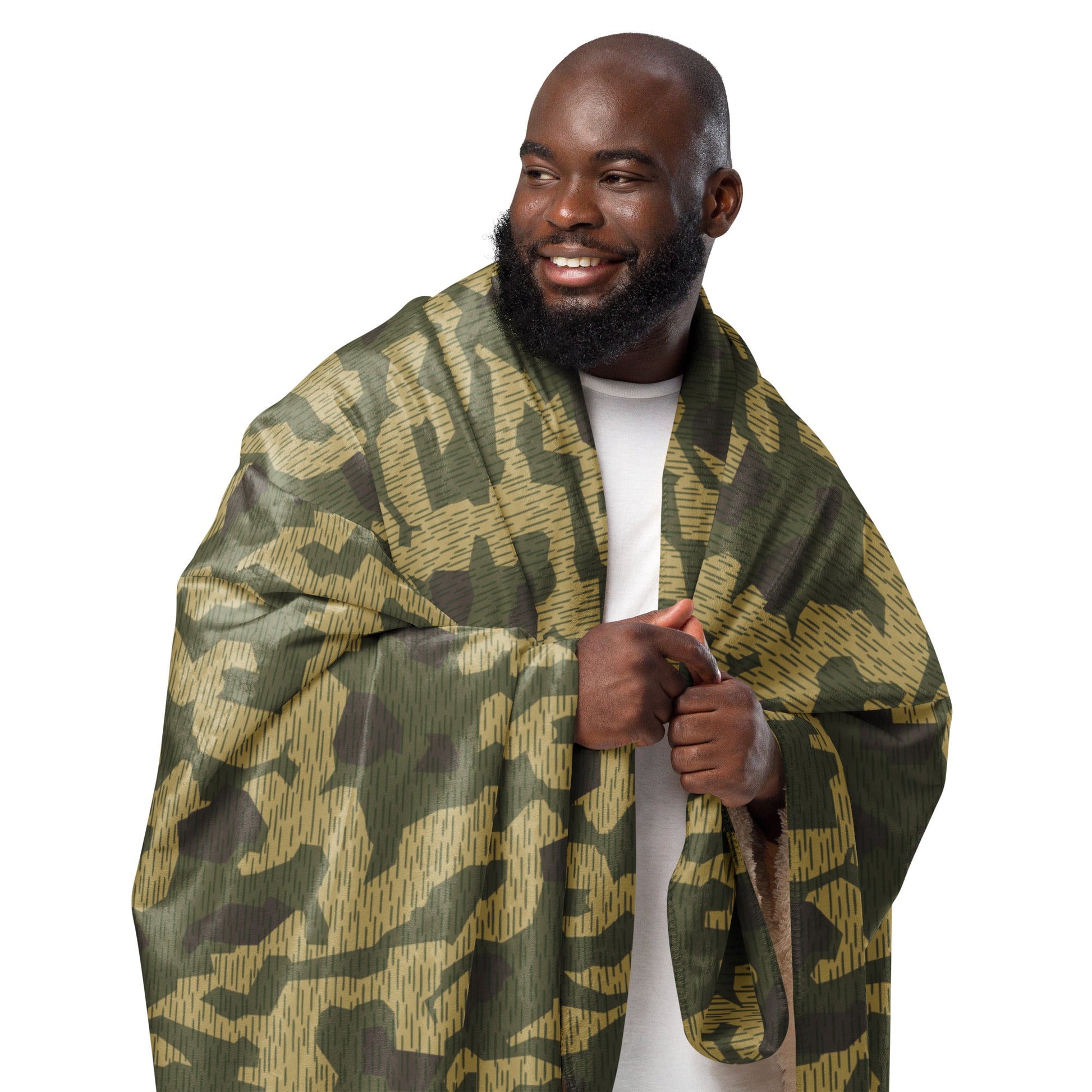 Polish Splittermuster WZ56 CAMO Sherpa blanket - Blanket