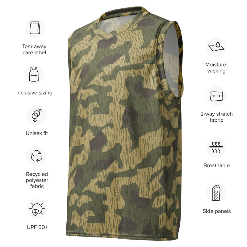 Splittermuster WZ56 Polish CAMO Unisex Basketball Jersey