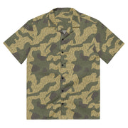 Splittermuster WZ56 Polish CAMO Unisex Short-Sleeve Button Shirt - 2XS - Button-Up