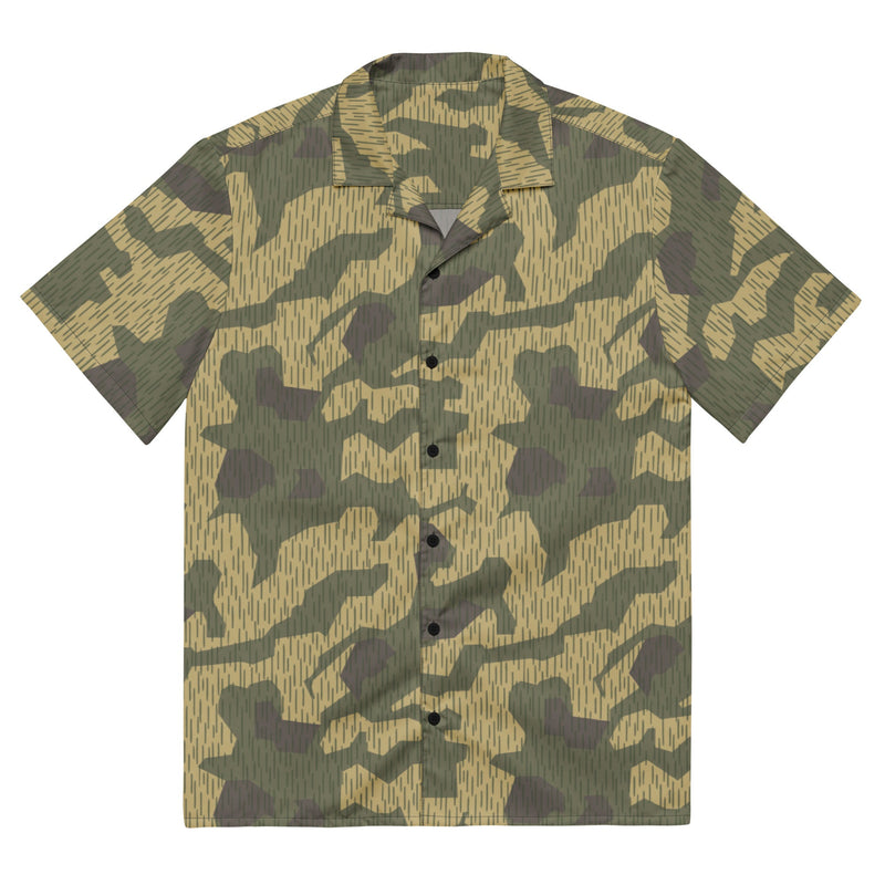 Splittermuster WZ56 Polish CAMO Unisex Short-Sleeve Button Shirt - 2XS - Button-Up