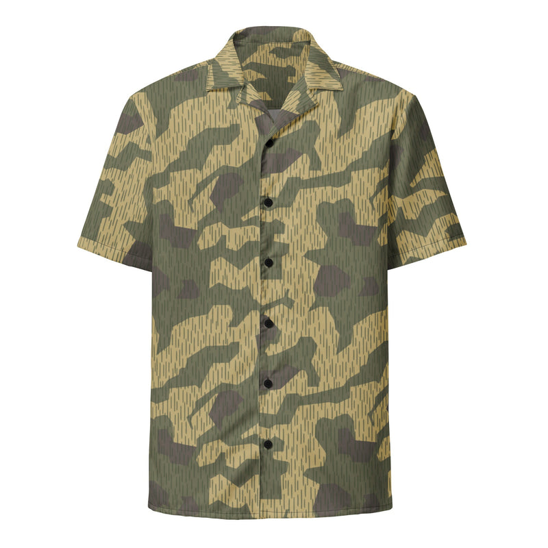 Splittermuster WZ56 Polish CAMO Unisex Short-Sleeve Button Shirt - Button-Up