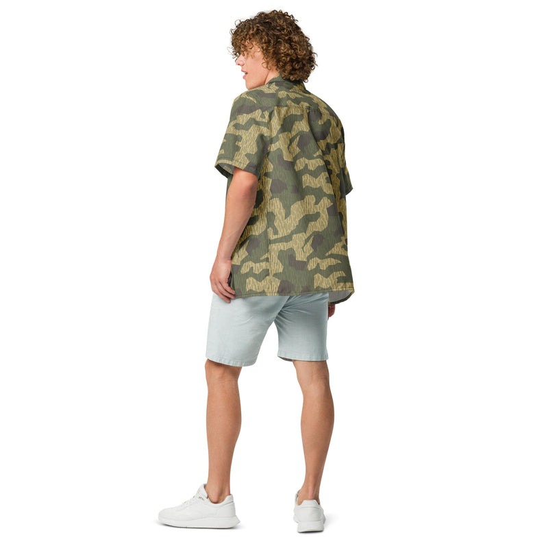 Splittermuster WZ56 Polish CAMO Unisex Short-Sleeve Button Shirt - Button-Up