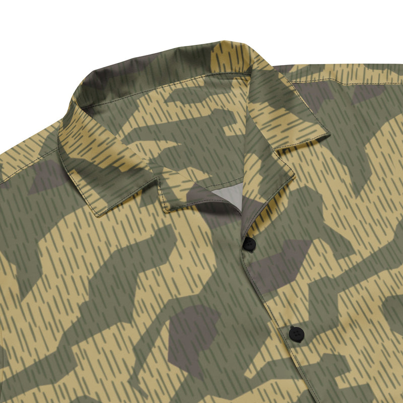 Splittermuster WZ56 Polish CAMO Unisex Short-Sleeve Button Shirt - Button-Up